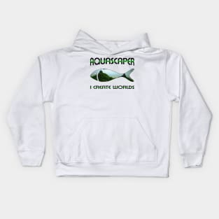 Aquascaping Aquascaper Kids Hoodie